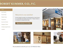 Tablet Screenshot of drkummer.com
